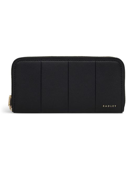 Radley Black York Mews Patchwork Small Zip Around Wallet