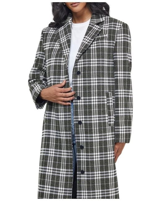 Warehouse Blue Oversized Maxi Coat