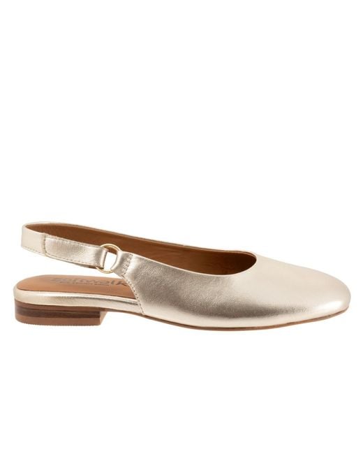 Softwalk® White Katy Flat