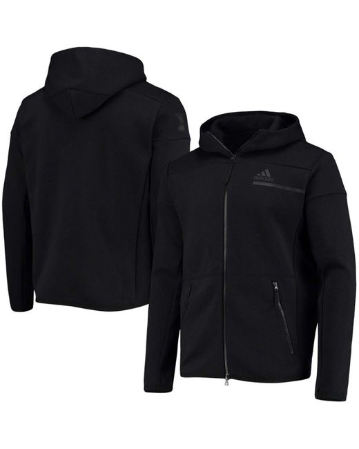 Adidas Black St. Louis Blues Color Block Full-zip Jacket for men