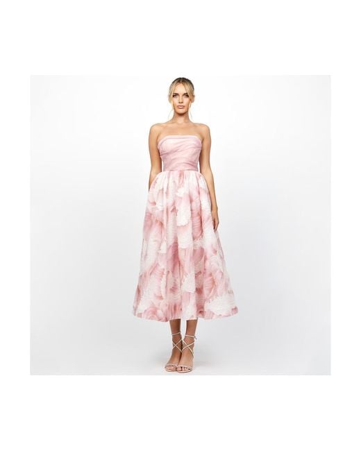 Bariano Pink Strapless