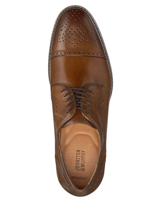 johnston and murphy hernden cap toe