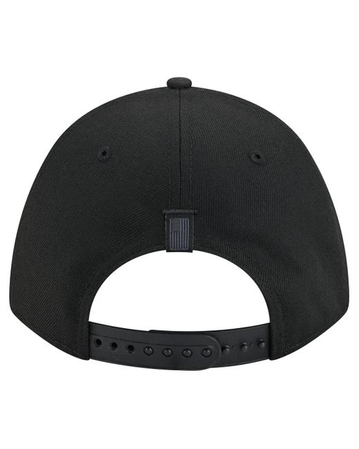 KTZ Gray Boston Bruins Game Day Stealth Flag 9forty A-frame Adjustable Hat for men