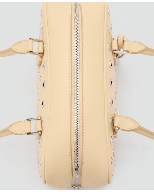 Mango Natural Eyelets Bowling Bag