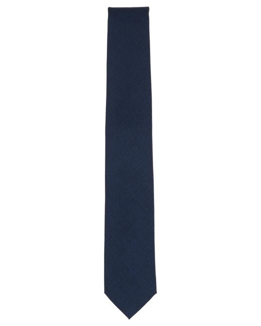 BarIII Blue Florance Solid Classic Tie for men