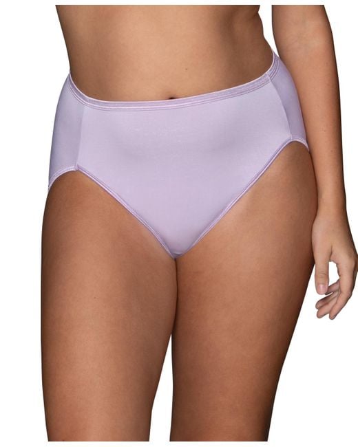 Vanity Fair Purple Illumination Hi-cut Brief Underwear 13108