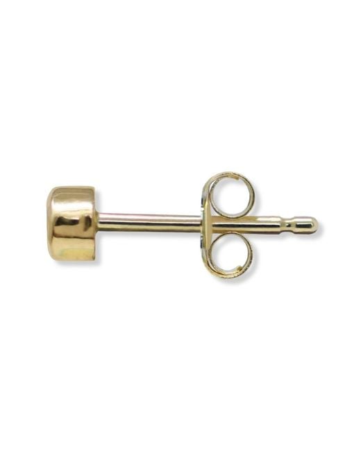 Anzie Green Cleo Round Single Stud