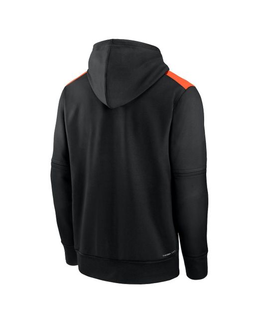 Nike Black San Francisco Giants 2025 City Connect Authentic Collection Performance Pullover Hoodie for men