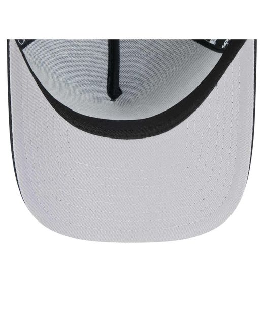 KTZ Black Toronto Blue Jays 9forty A-frame Adjustable Hat for men