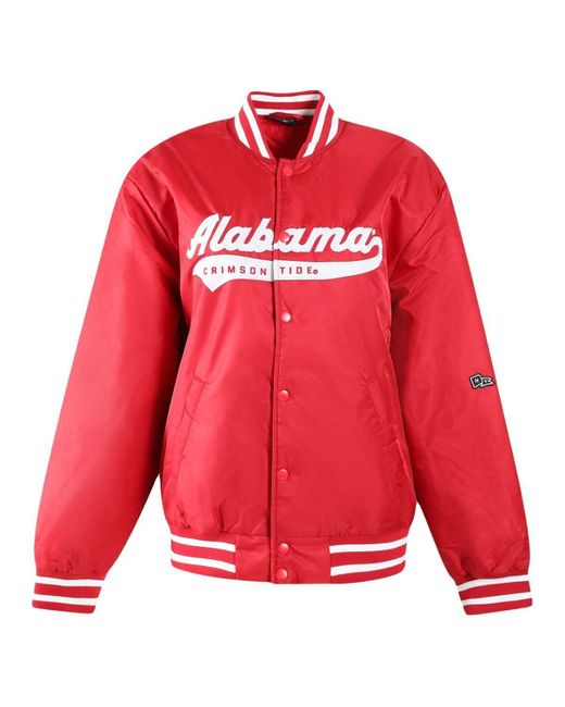 Hype and Vice Red Alabama Tide A-game Varsity Full-snap Jacket