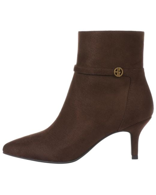 Giani Bernini Brown Caminna Pointy Toe Booties