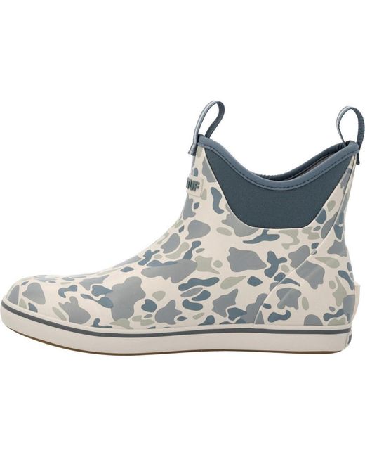 XtraTuf Blue Ankle Deck Boot for men