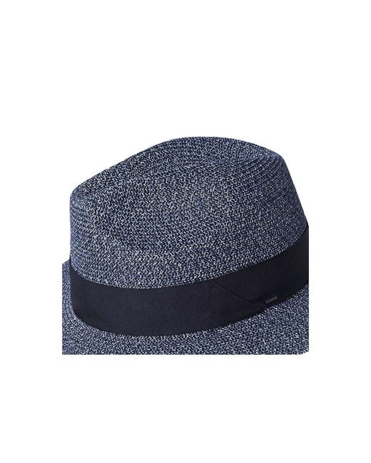 Bailey 1922 Blue Mullan Fedora Hat for men