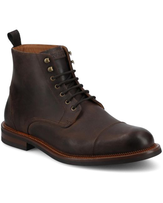 Taft Brown Rome Dress Boots for men