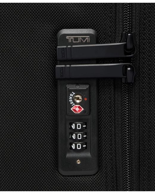 Tumi Black Alpha Large Garment Checked Bag