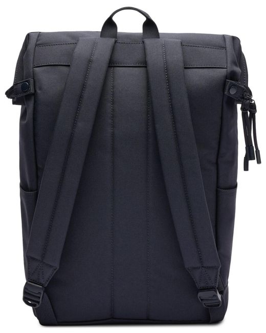 Lacoste Blue Rectangle Logo Backpack for men