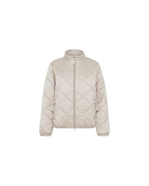 Olsen Natural Diamond Quilted Jacket