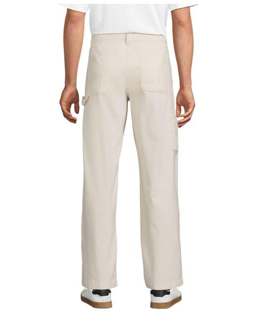 Lands' End Natural Carpenter Pant for men