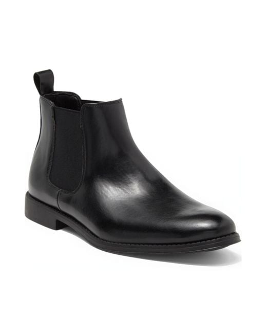 Gordon Rush Black Chelsea Boot