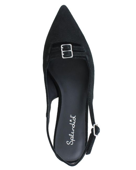 Splendid Black Vivi Sling Back Pump