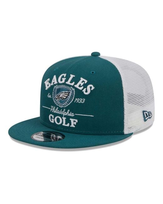 KTZ Midnight Green Philadelphia Eagles Club 9fifty Snapback Hat for Men |  Lyst