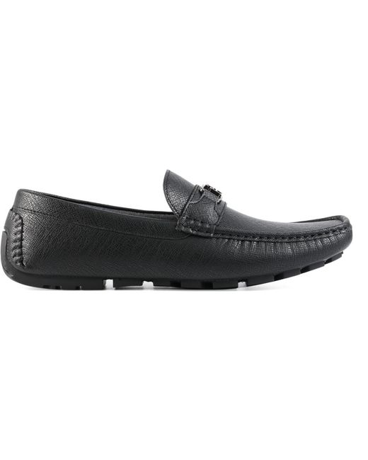 Tommy Hilfiger Attle Moc Toe Driving Loafers in Black for Men | Lyst