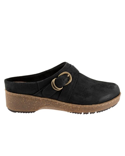 Softwalk® Black Asmara Clog