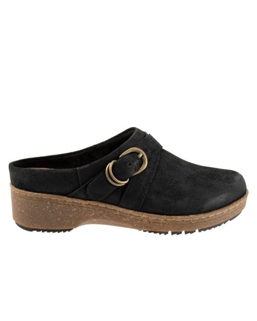 Softwalk® Black Asmara Clog