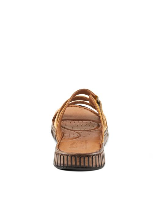 Spring Step Metallic Olly Slides