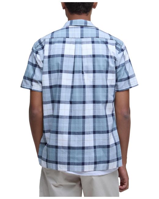 Barbour Blue Gordon Tailored Shirt for men