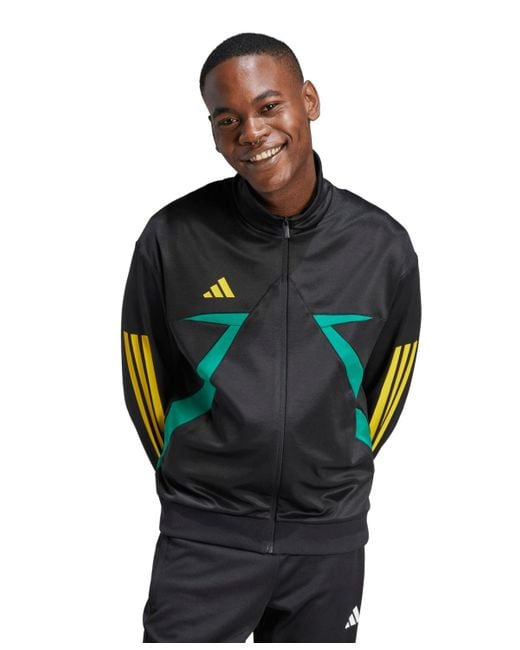 adidas Men's Blue House Of Tiro Nations Pack Track Jacket