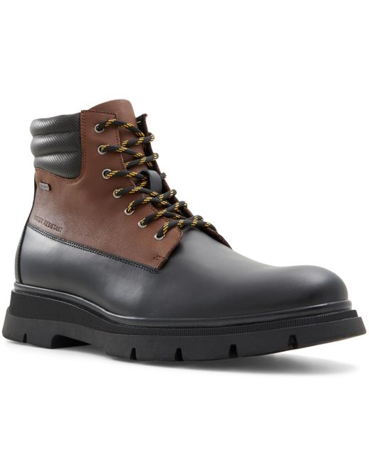 ALDO Mayfair Leather Lace Up Boots in Brown for Men Lyst