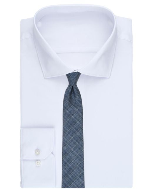Alfani Blue Bennett Slim Tie for men