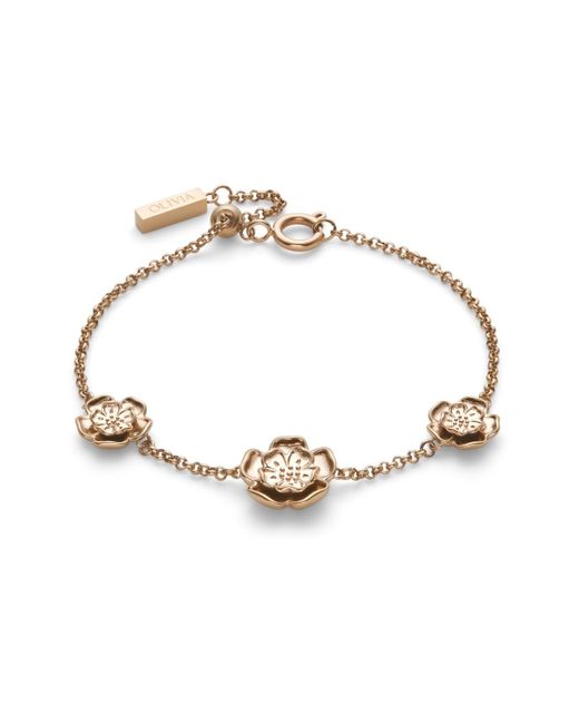 Olivia Burton Metallic Tudor -plated Bracelet