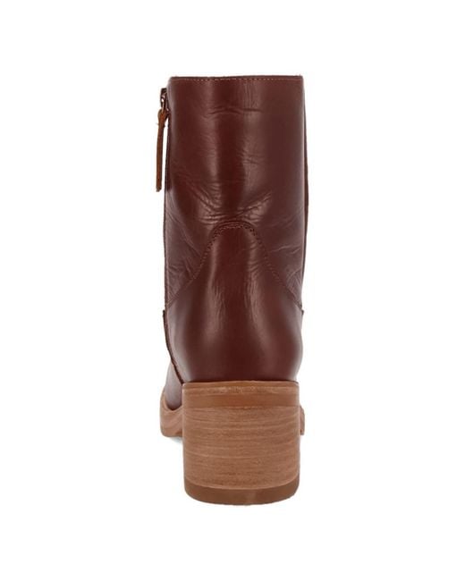 Dingo Brown Roxy Leather Bootie