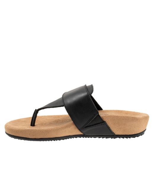 Softwalk® Black Belize 2.0 Sandal