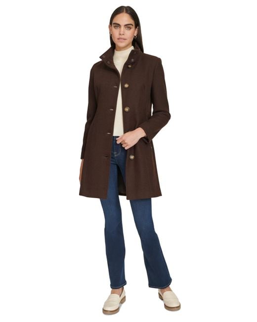 Calvin Klein Brown Walker Coat