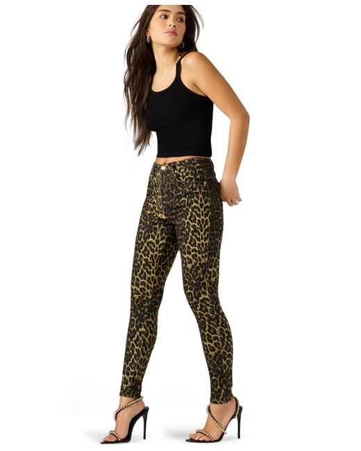 Steve Madden Green Lona Pull On Jeans