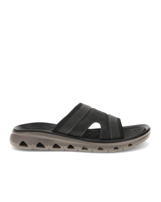 Dockers Black Luis Slip On Sandals for men