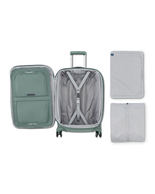Samsonite Green Elevation Plus Softside Carry On Expandable Spinner