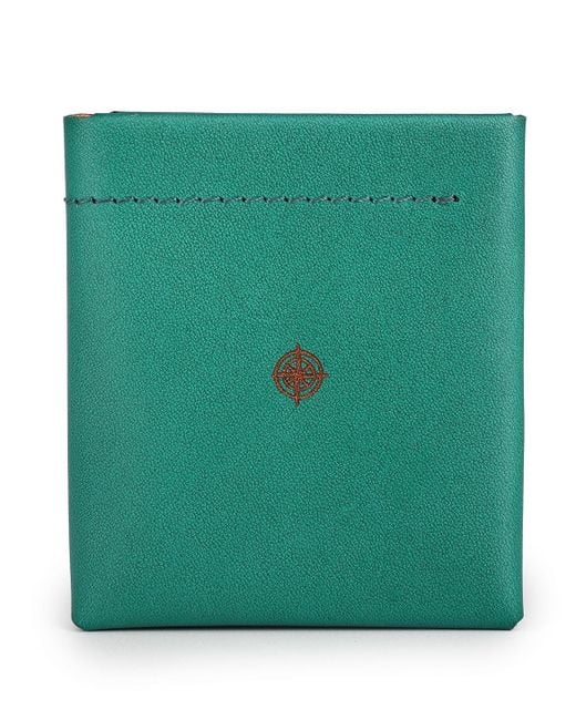 Old Trend Green Celosia Bifold Wallet