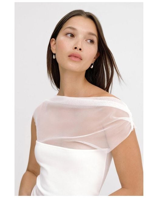 MARCELLA White Cabrini Top
