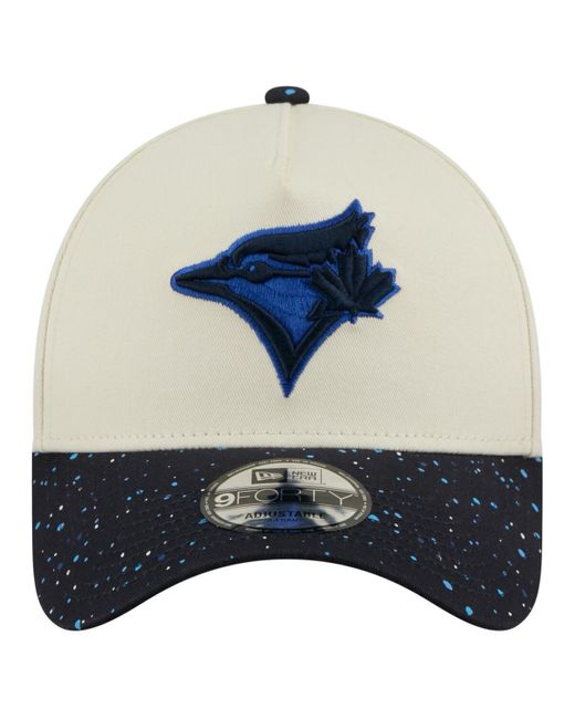 KTZ Toronto Blue Jays Speckle A-frame 9forty Adjustable Hat for men