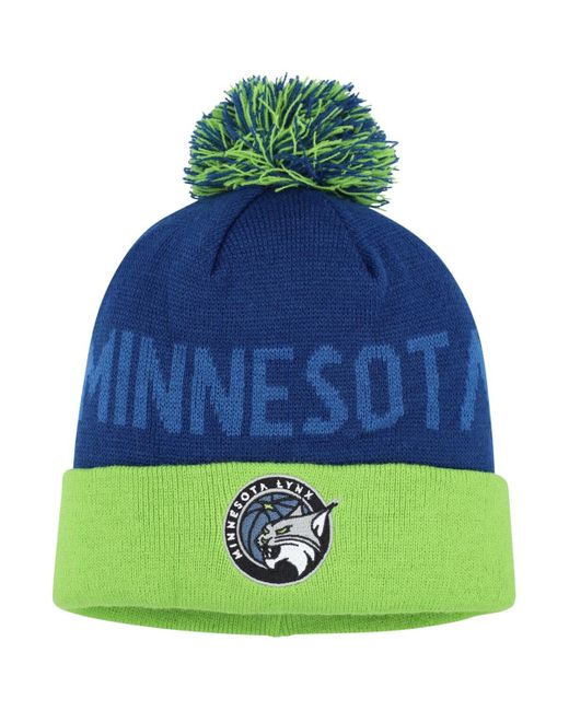 Fanatics Green Minnesota Lynx Primary Logo Cuffed Beanie for men