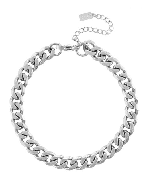 BEN ONI Metallic Gold-tone Bold Non-tarnish Curb Chain Anklet