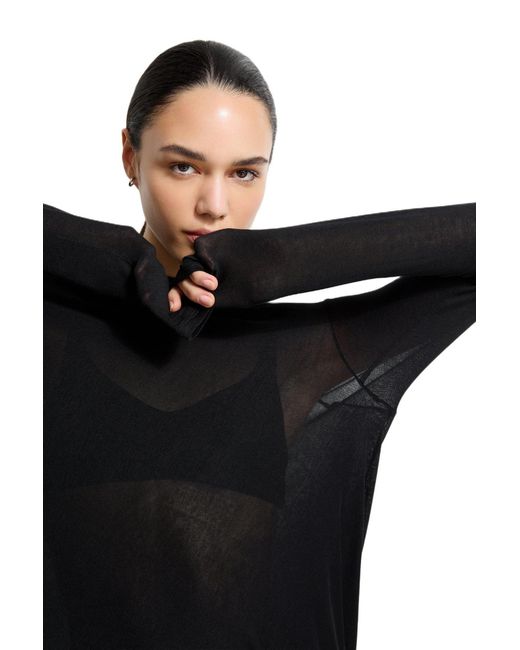 MARCELLA Black Iris Tunic