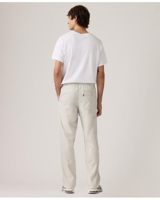 Levi's White Regular-fit Surplus Pants for men
