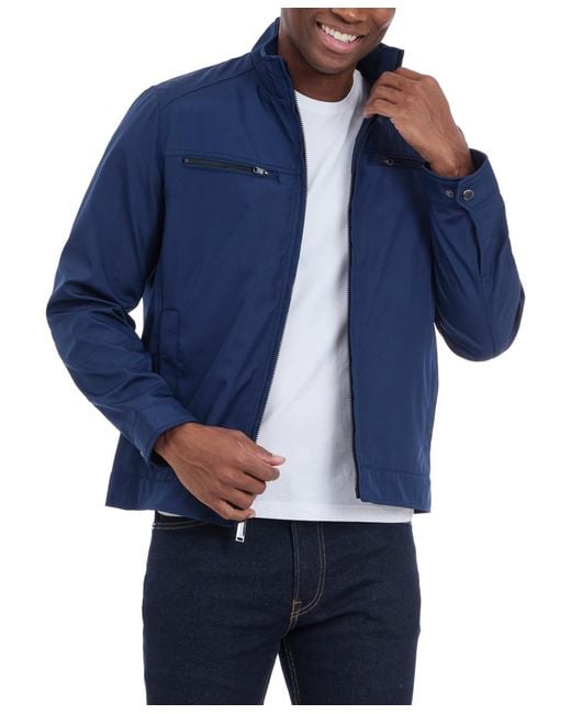 Michael Kors Blue Hipster Jacket for men