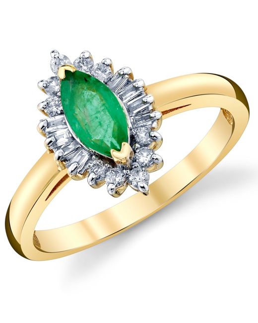 Macy's Metallic Emerald (5/8 Ct. T.w.
