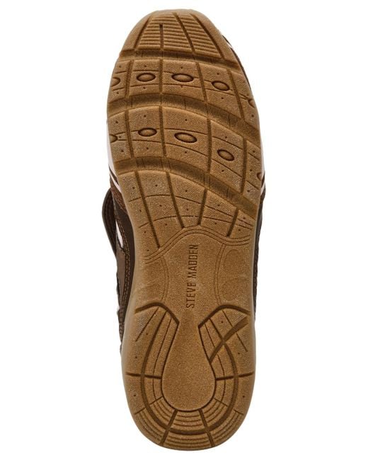 Steve Madden Brown Optimus Lace-up Sneakers